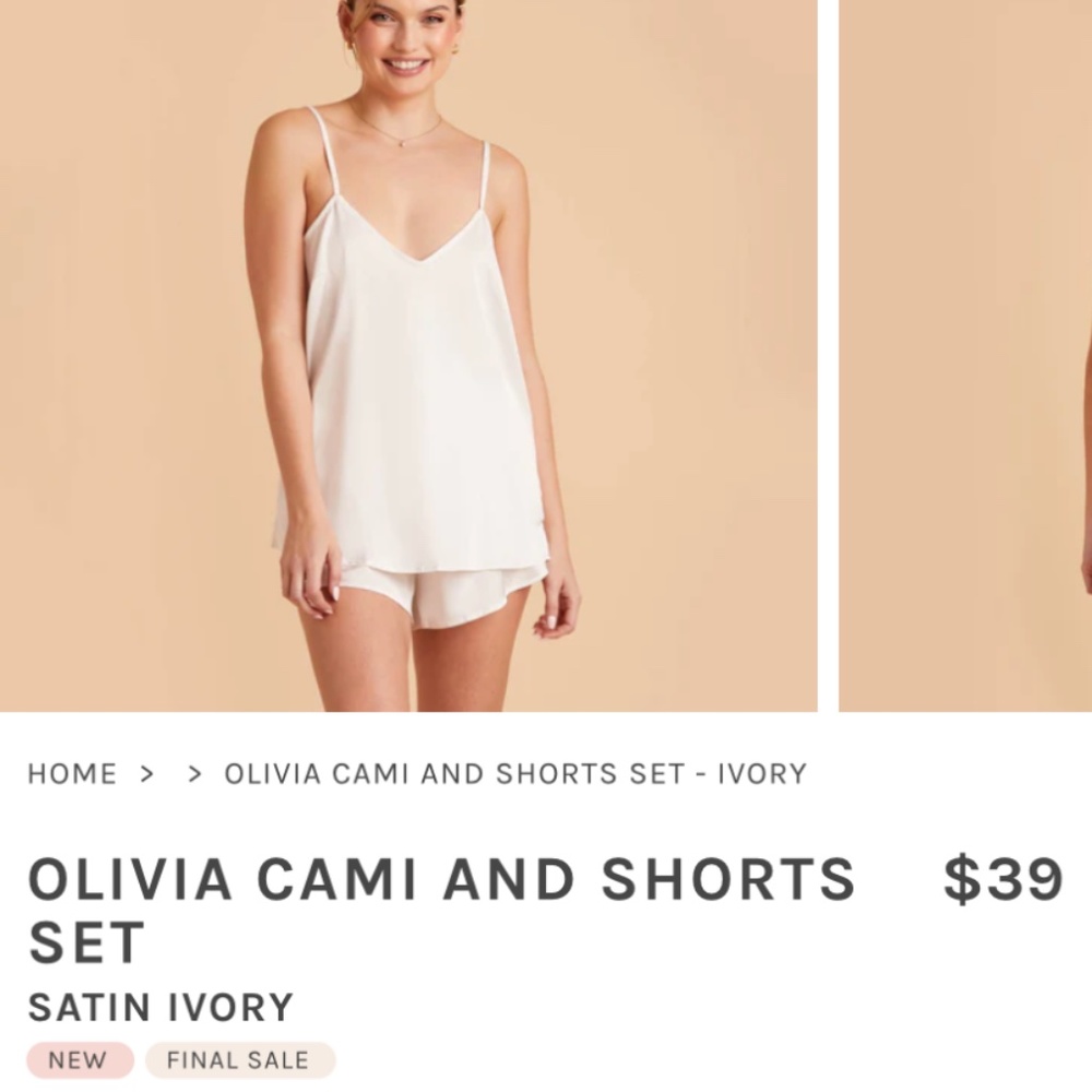 Birdy Grey Satin sleep set